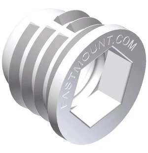 Self-tapping clip 16.8 mm-hole kuva