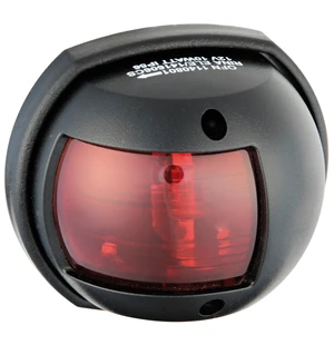 Kulkuvalo LED Compact 12 musta - punainen kuva