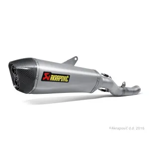 Akrapovic Slip-On Line (Titanium) Kawasaki Concours 14/1400 GTR 2008-2017 image