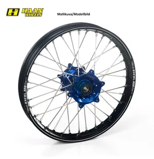 Haan wheel Husqvarna FC 16-22 19-2,15 BLUE HUB/A60 BLACK RIM kuva