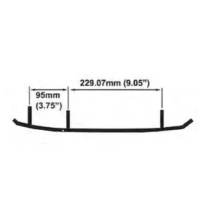 *Sno-x Ripper Four Ohjari pari 4" Kovametalli kuva