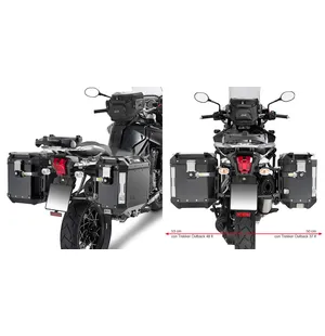 Givi putkisivutelineet Trekker Outback Tiger Explorer 1200 12- kuva