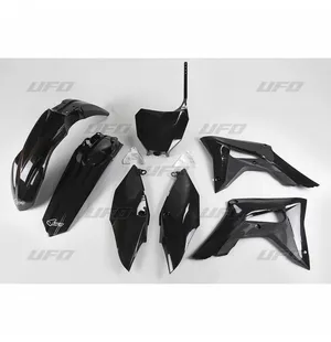 UFO Muovisarja 5-osainen Musta CRF250R 18-21 / CRF450 2017-20 kuva