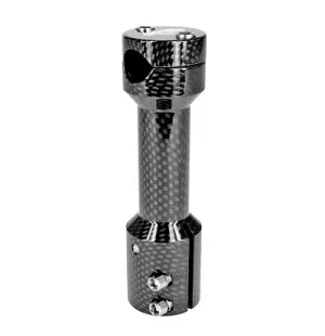 TNT Ohjainkannatin, Ø22 , Carbon-kuvio, MBK Nitro / Yamaha Aerox kuva