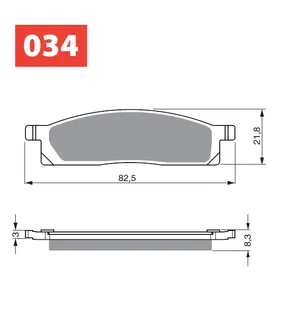 GOLDFREN Jarrupalat 034 Ceramic Carbon S33 kuva