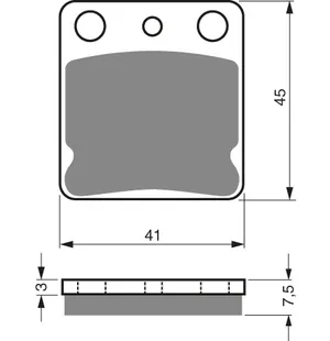 GOLDFREN Jarrupalat 144 Ceramic carbon AD kuva