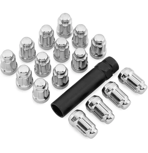 ITP Hjulmuttersats 12 x 1.25mm 60° konisk kromad inneh. hylsa 16 st image