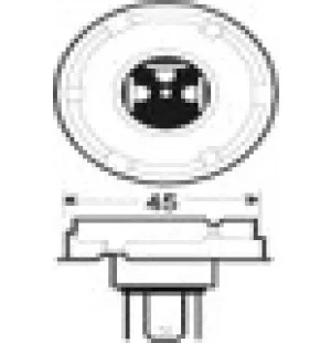 Solero Glödlampa 45/40W P45T image