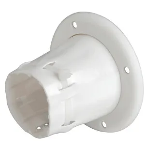 Läpivienti valkoinen PVC pakkaus 5 KPL kuva