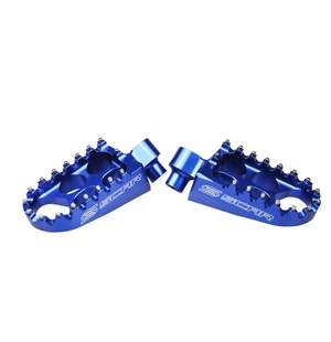 Scar Standard Footpegs - Yamaha Blue color kuva