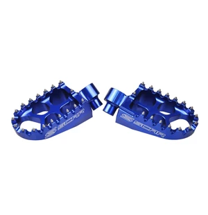 Scar Evolution Footpegs - Yamaha Blue color kuva