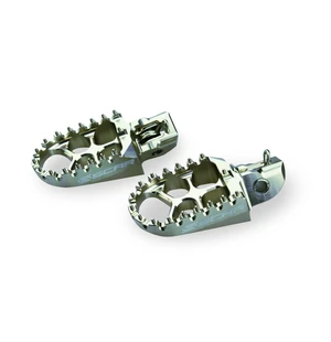 Scar Evolution Footpegs - Ktm/Husq. SX/F 16-22 EXC/F 17-23 Titanium color kuva