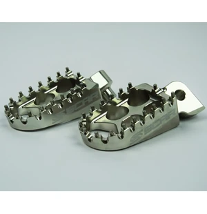 Scar Standard Footpegs - SX85/105 Titanium color kuva