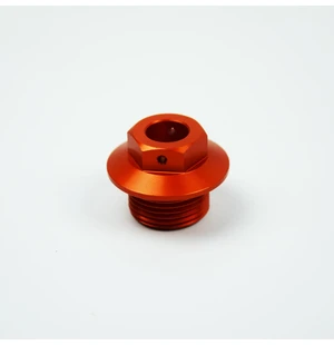 Scar Steering Stem Nut & Tool - Ktm/Husaberg All - Orange Color kuva