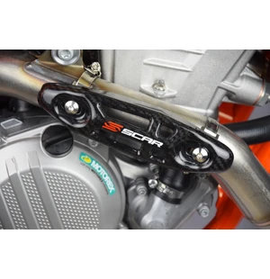 Scar Carbon Universal Exhaust Heat Protector For 4 stroke kuva