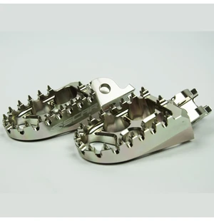 Scar Evolution Footpegs - Honda/Kawasaki Titanium color kuva