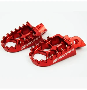 Scar Evolution Footpegs - RM85 All Red color kuva