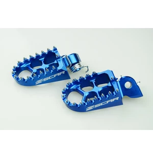Scar Evolution Footpegs - Ktm/Husab./Husq./Sherco/Beta 05-17 Blue color kuva