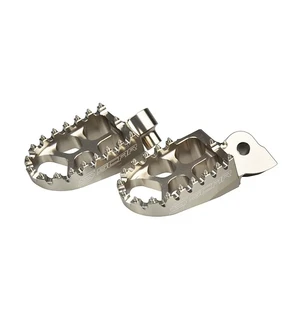 Scar Evolution Footpegs - Yamaha Titanium color kuva