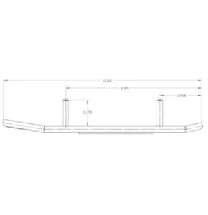 Sno-X Ripper Four Styrstål 4" Hårdmetall image