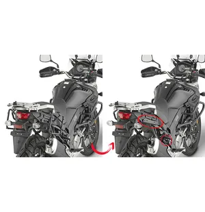 Givi putkisivutelineet Easyfit Suzuki DL650 V-STROM (17) kuva