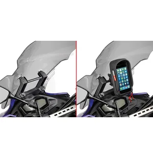 Givi Fairing upper bracket behind the windshield MT-07 Tracer (16) kuva