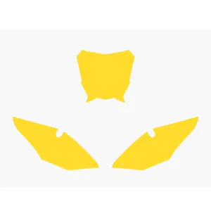 Blackbird numeropohjat keltainen CRF450 17-20/250 18-21 kuva