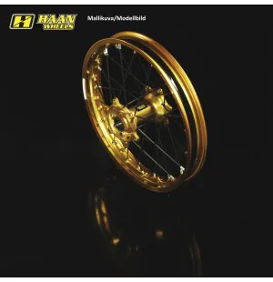 Haan wheel SX&SXF 15-17 /EXC MODELS 16- 17-3,50 GOLD RIM/GOLD HUB kuva