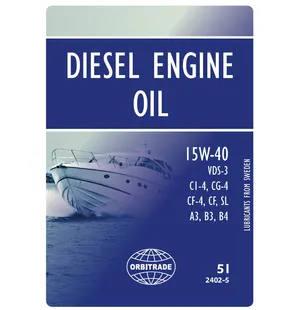 Orbitrade Diesel engine oil 15W40 5L kuva