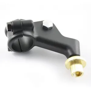 TMV Clutch Lever Bracket KX125/250 ..-04 Black kuva