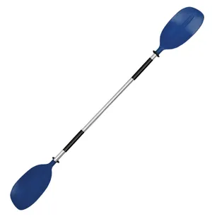 OS KAYAK PADDLE 2 PCE - ASYMMETRIC BLADES 2170mm BLUE kuva