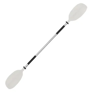 OS KAYAK PADDLE 2 PCE - ASYMMETRIC BLADES 2170mm WHITE kuva
