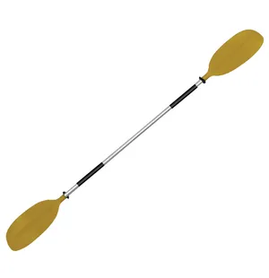 OS KAYAK PADDLE 1 PCE - ASYMMETRIC BLADES 2170mm YELLOW kuva
