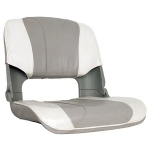 OS SKIPPER SEAT FOLDING UPHOLSTERED 5 PANEL GREY/WHITE kuva