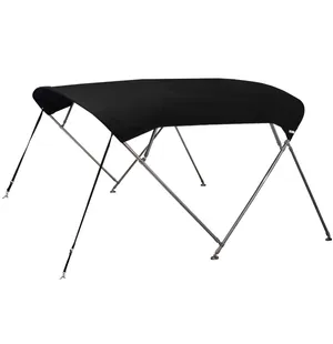 OS CRUISER BIMINI STAINLESS STEEL 4 BOW 3.0M-3.3M BLACK kuva