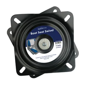 OS SEAT SWIVEL 7" (175mm) BLACK EDC COATED kuva