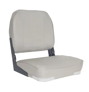 OS DELUXE FOLD DOWN SEAT UPHOLSTERED GREY kuva