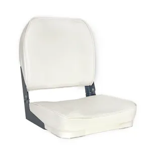 OS DELUXE FOLD DOWN SEAT UPHOLSTERED WHITE kuva