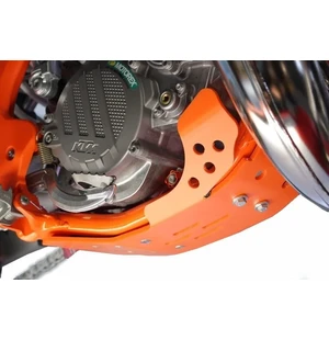 AXP Skid Plate PHD 6mm Orange KTM SX85 18- /Husqvarna TC85 18-24 kuva