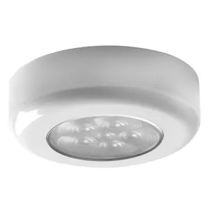 Osculati Ceiling light ABS body white w/ 6 LEDs kuva