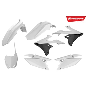 Polisport plastic kit RMZ450 18- white (1) kuva