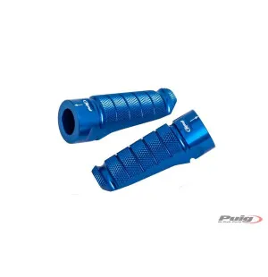 Puig Pair Footrests Hi-Tech Racing Right/Left C/Blue kuva