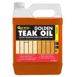 Star brite Premium Teak Oil 3.78L Teak öljy uv-suoja kuva