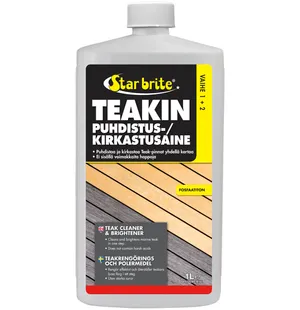 Star brite One Step Teak Cleaner & Bright Puhd./kirk. 1L kuva