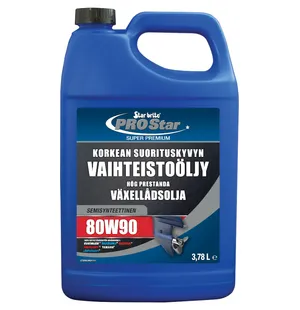 Star brite Vaihteistoöljy 80W90 synt. 3.78L kuva