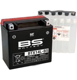 BS Battery BTX14L-BS MF (cp) Maintenance Free image