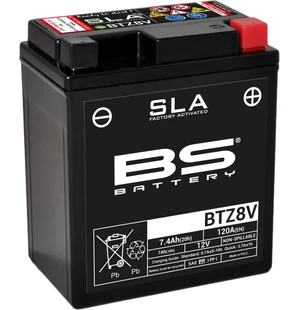 "<div>BTZ8V-batteriet är en del av SLA-sortimentet. Detta 12V 7,4Ah-batteri är redo att användas, 100% underhållsfritt och helt spillsäkert.</div><div><br></div><div>Extremt enkelt att installera och transportera. Erbjuder ökad effekt, längre livslängd oc image