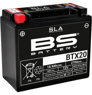 BS Battery BTX20 (FA) SLA - Sealed & Activated kuva