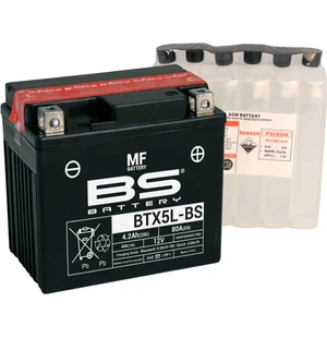 BS Batteri BTX5L-BS MF (cp) Mainteance Free image