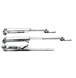 SS adjustable telescopic wiper arm 457/610 mm kuva